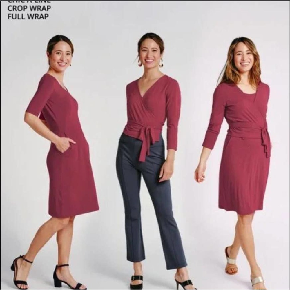 72-Hour Wrap Dress (Petal) - Small